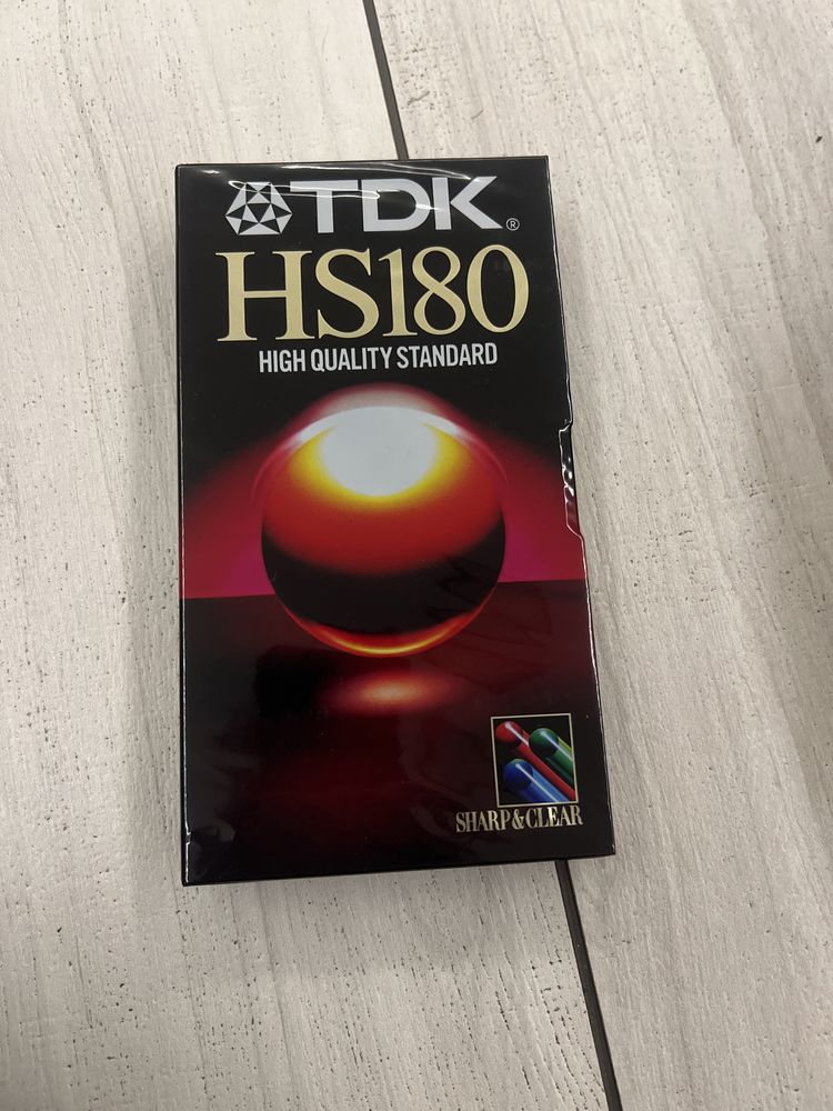 TDK HS180 High quality standart VHS кассета