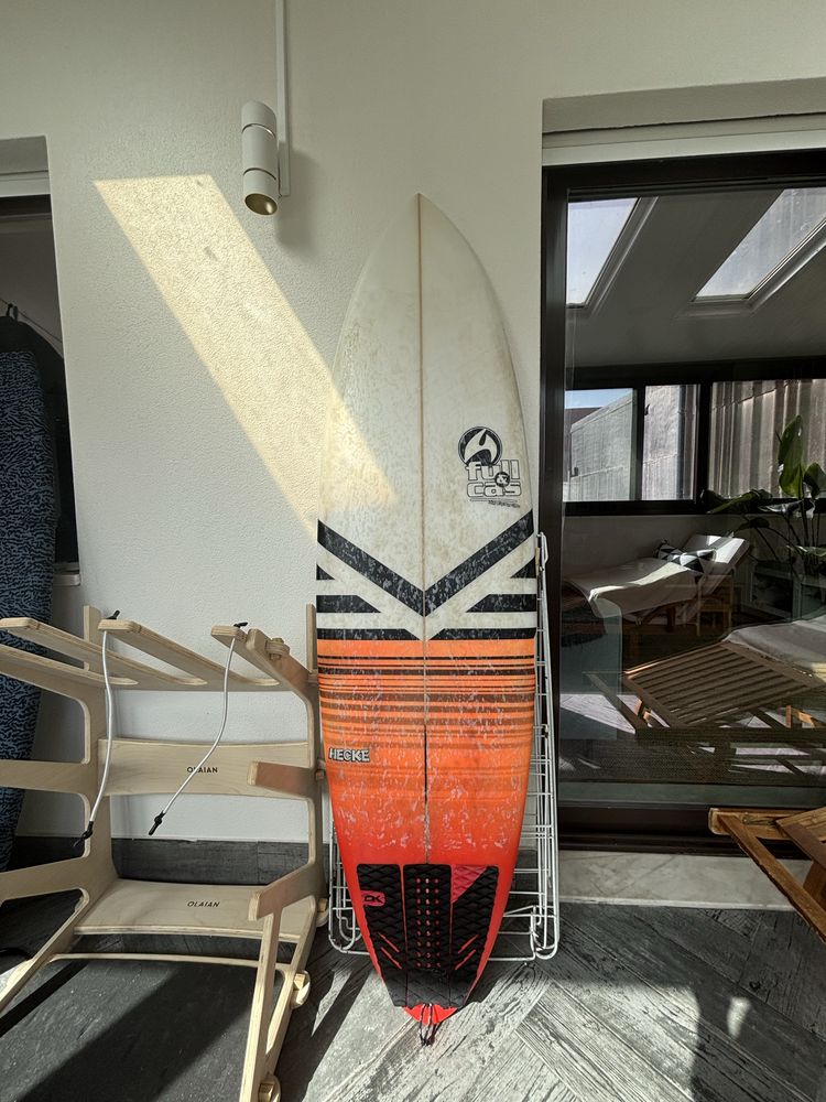 Surfboard Full&Cas 6’4 41.3L Pouco uso excelente estado