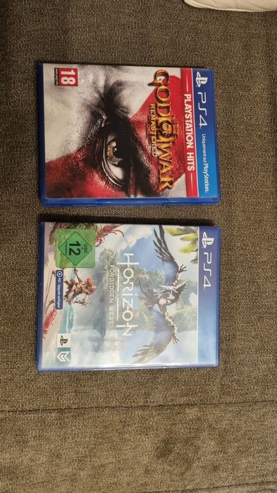 God of war e horizon ps4