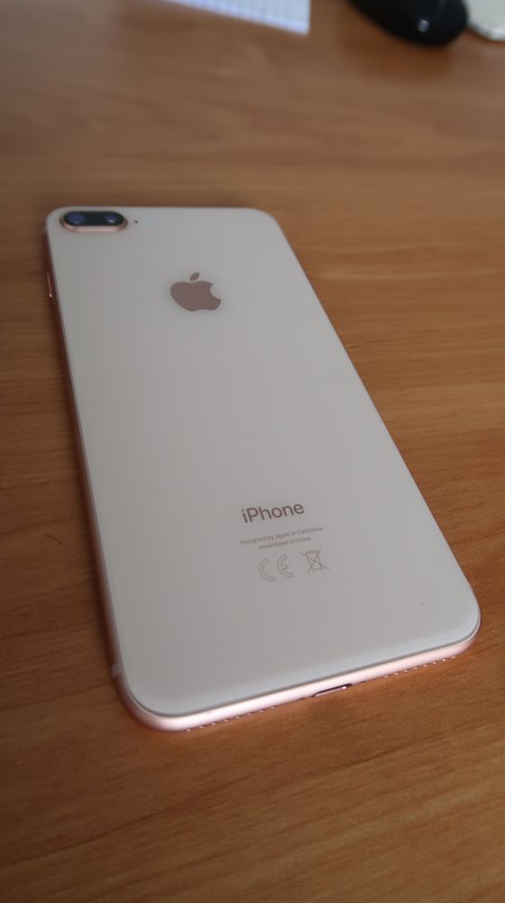 Iphone 8 plus gold 64gb em excelente estado