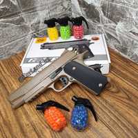 Детский Игрушечный Пистолет на Пульках + 200 Пулек Galaxy Colt