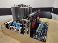 Płyta główna AM3+ Asus CPU FX-8350, DDR3 12gb, SSD240 z W10pro