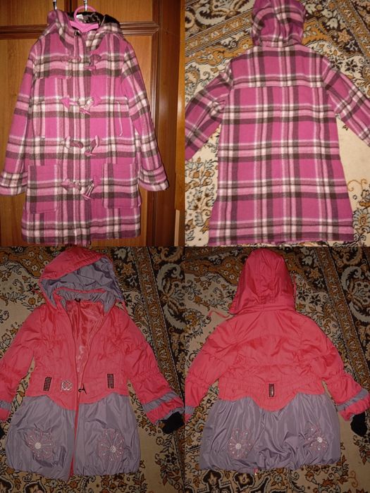 Пальто на дівчинку 6-9р