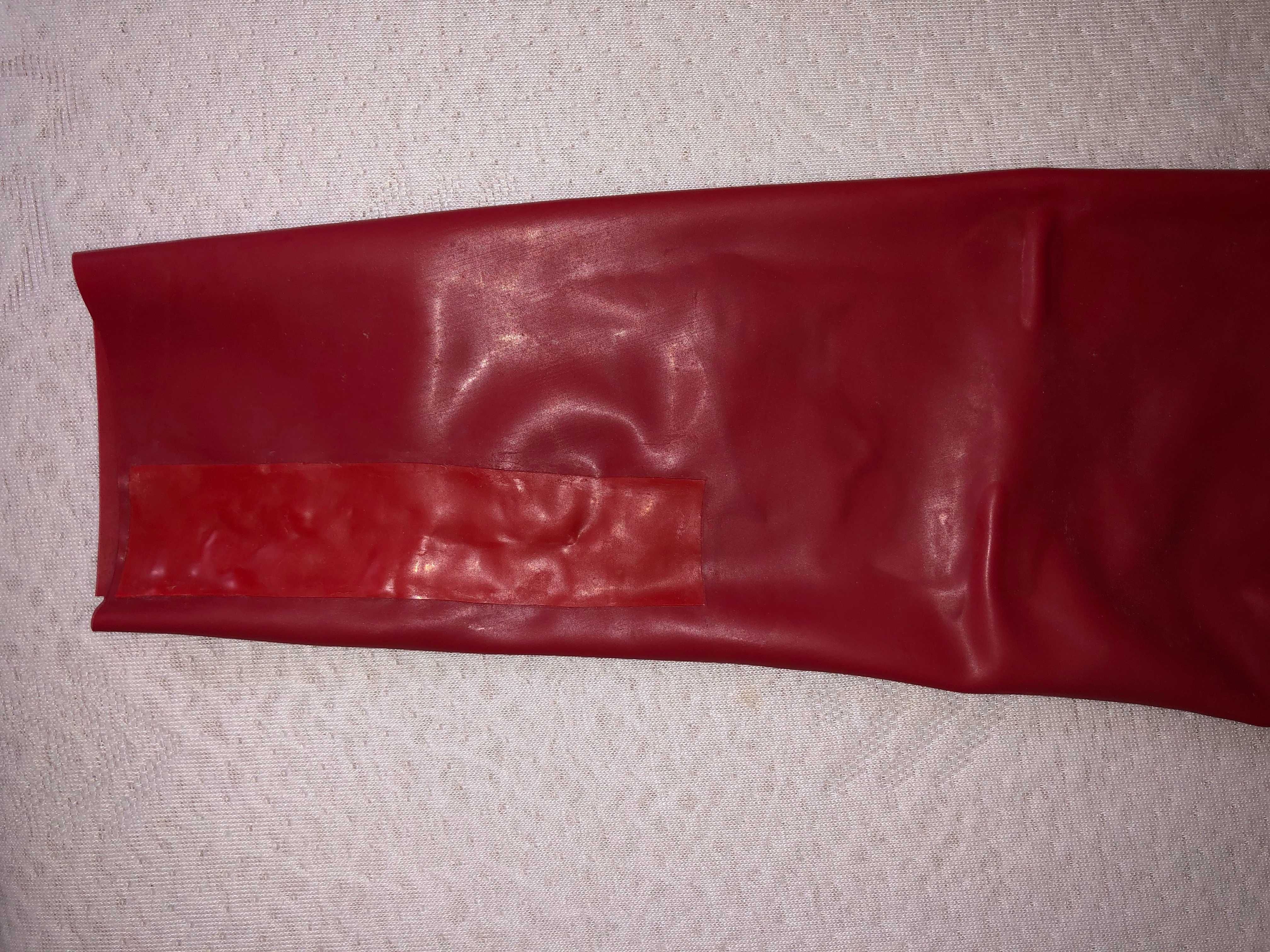 Czerwone Legginsy 100% Latex