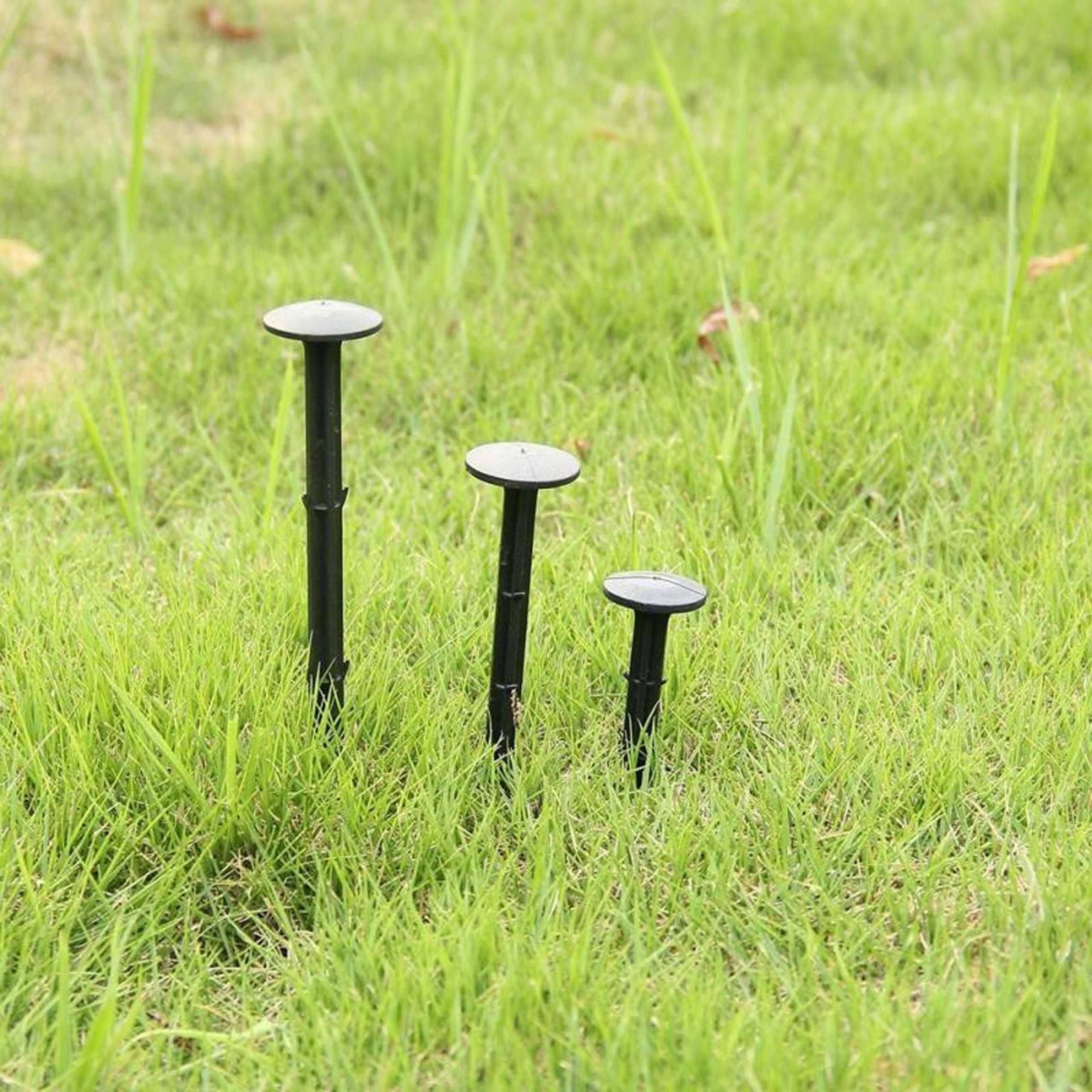 KOŁKI KOTWY SZPILKI do agrowłókniny agrotkaniny MOCNE 50SZT 15C