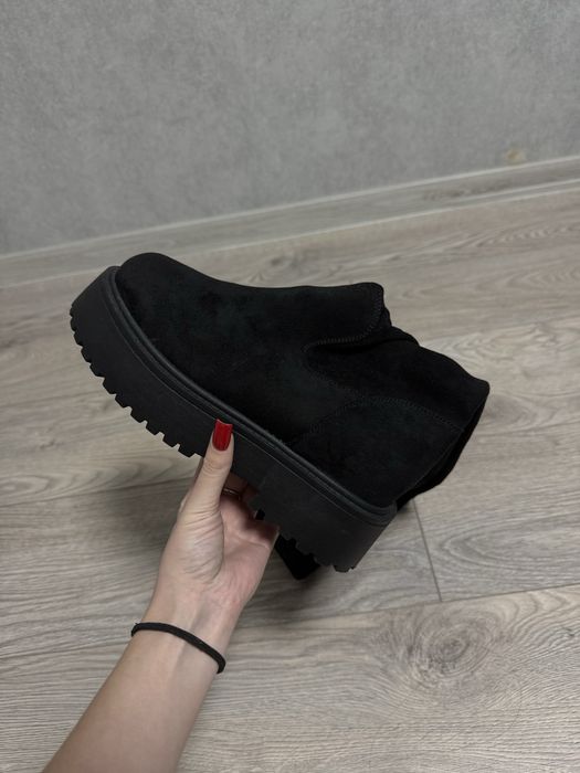 Ботфорди замшеві