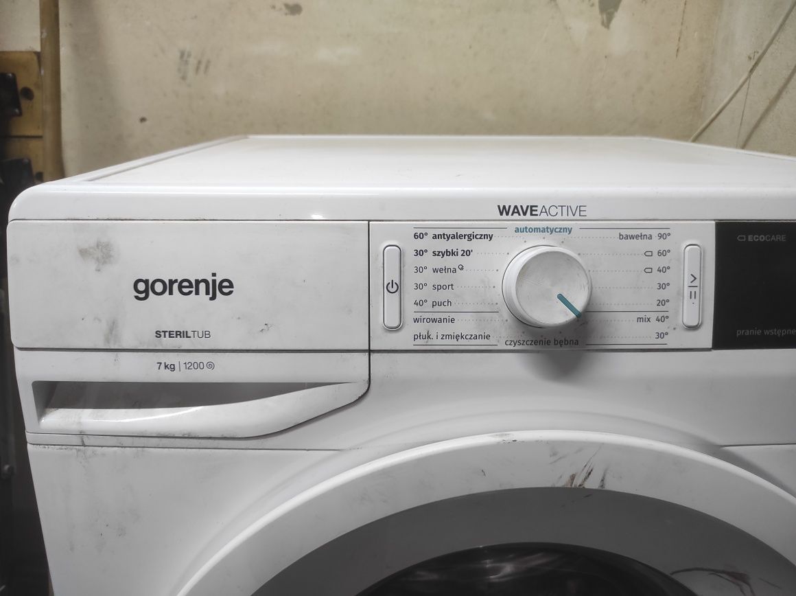 Pralka gorenje wagę active 7kg 1200obr/min