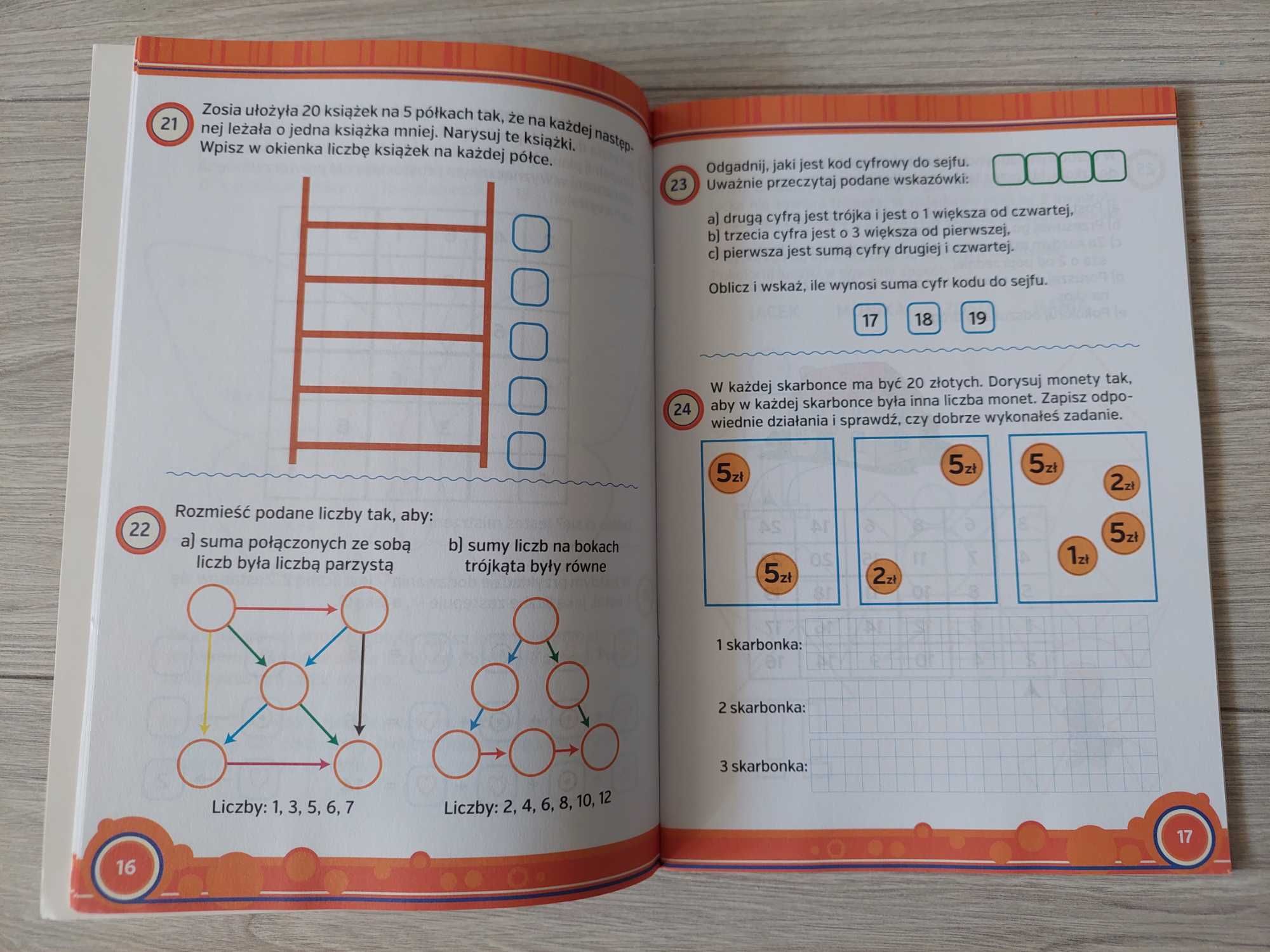 Zadania i łamigłówki dla logicznie myślącej  główki cz. 2