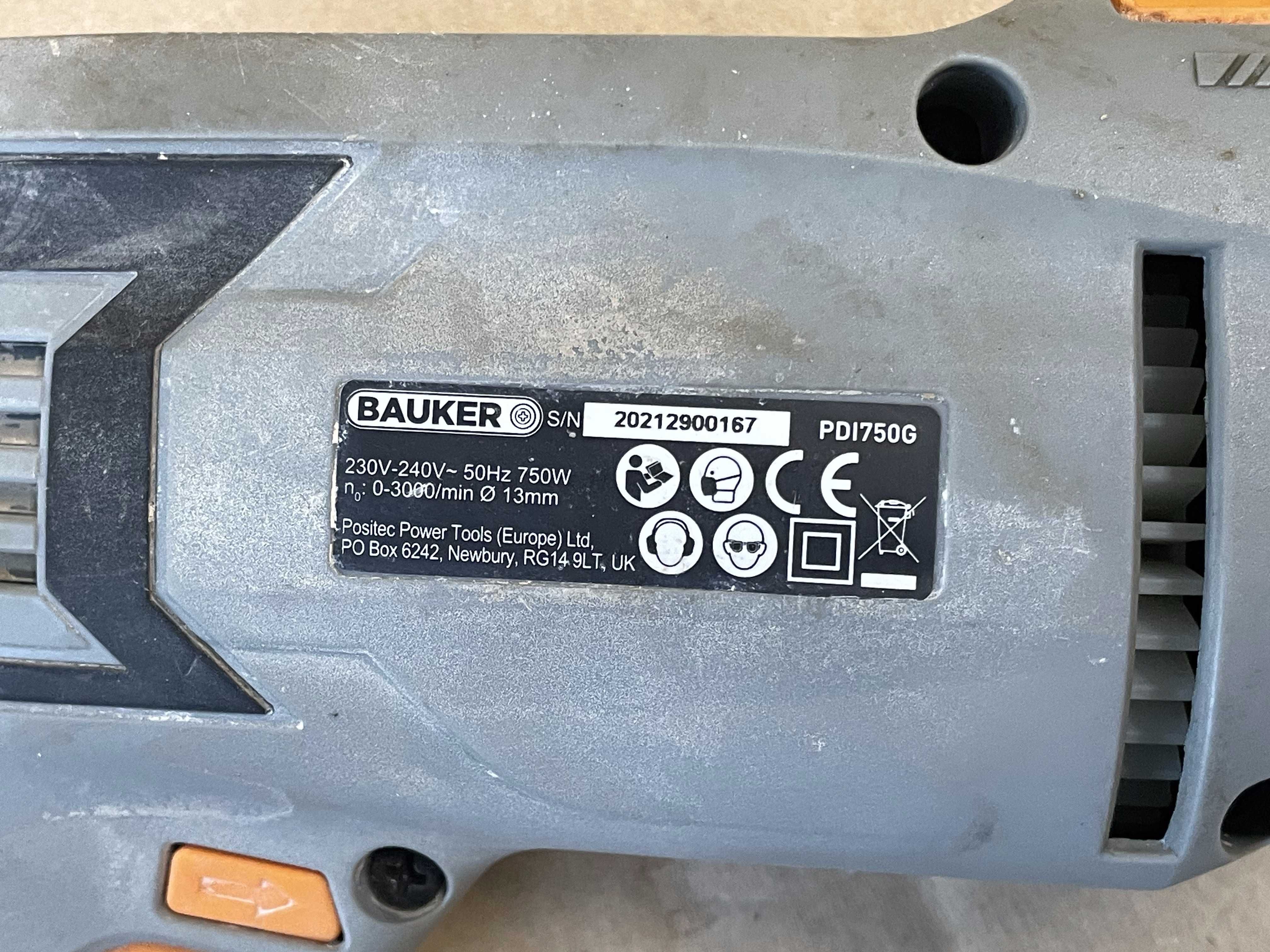 Wiertarka z udarem 750W BAUKER PDI750G