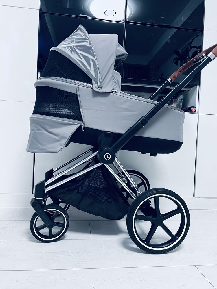 Wózek cybex priam 3.0 grey komplet