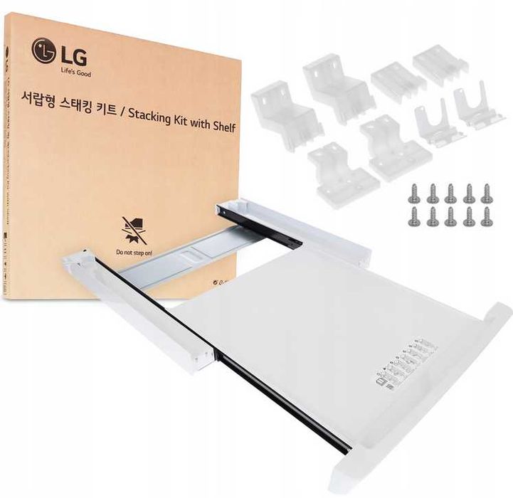 Fabrycznie nowy oryginał Łącznik z półką do suszarki i pralki LG DSTWH