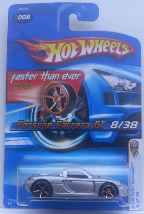 Hot wheels do ano 2006 Porsche Carrera GT