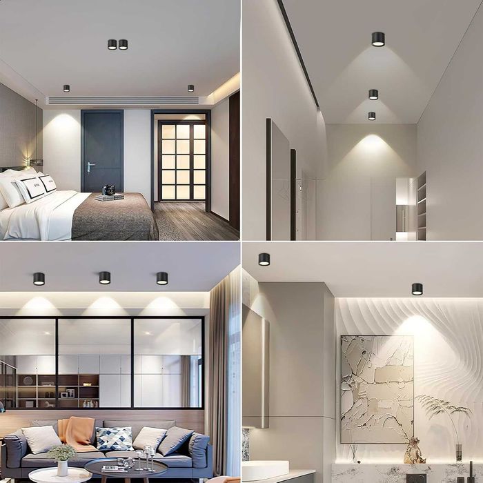 Reflektor sufitowy Lampa sufitowa Ø84 x 65 mm