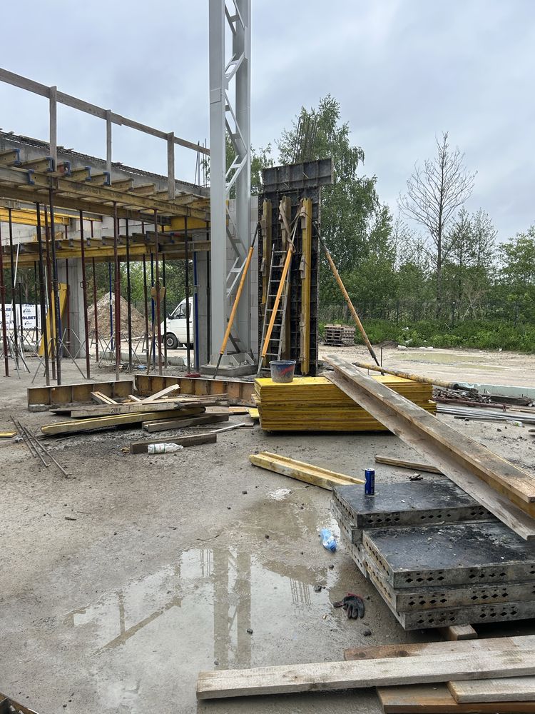 Wynajem szalunków szalunki sttopowe sklejka doki podpory