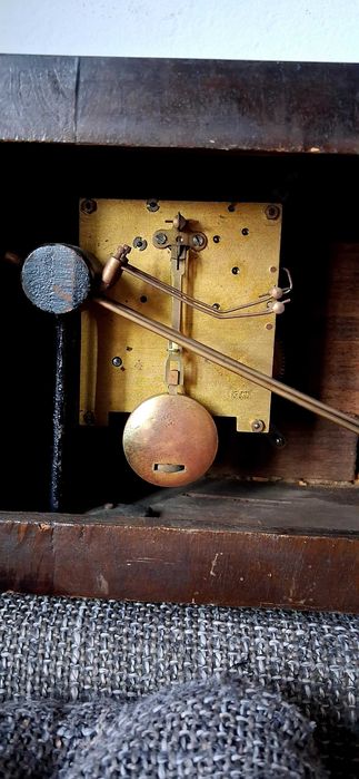 Zegar kominkowy art deco