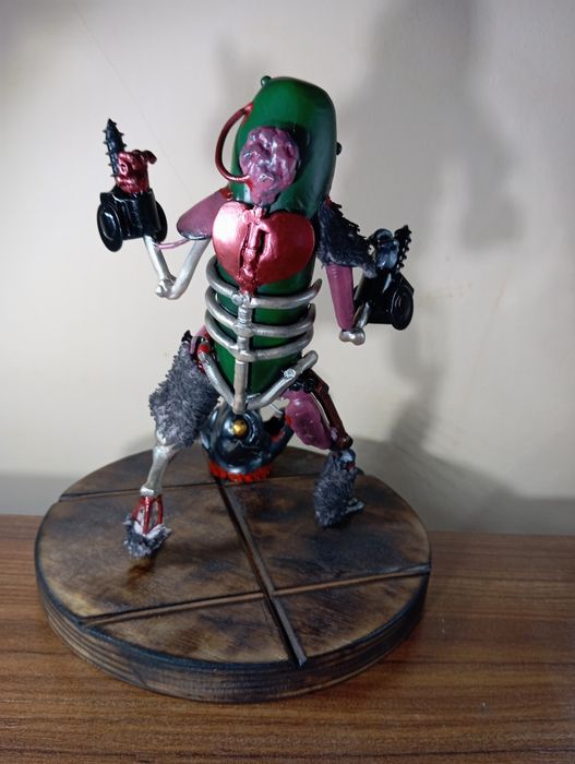 Ручная работа -Фігурка "Огурчик Рик"