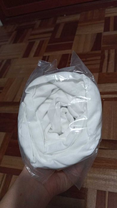 Lençol Capa 140×200 – 100% Algodão (Novo, Selado)