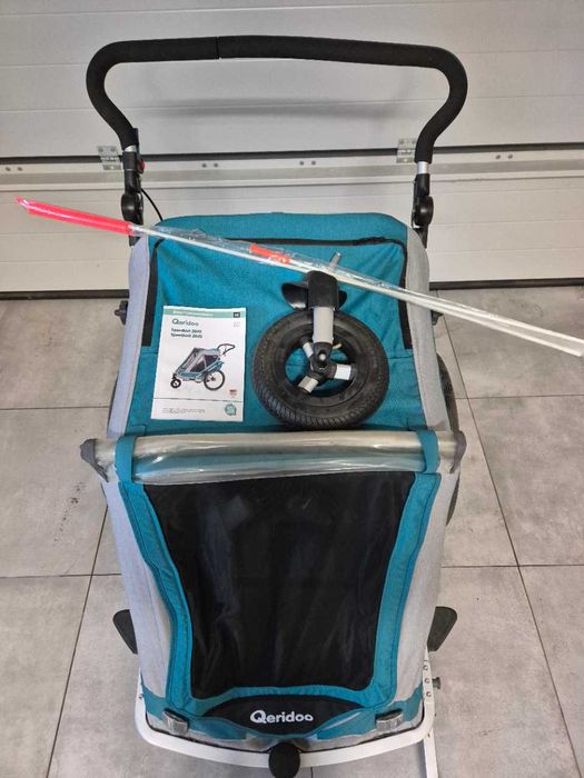 Przyczepka rowerowa Qeridoo Speedkid 2