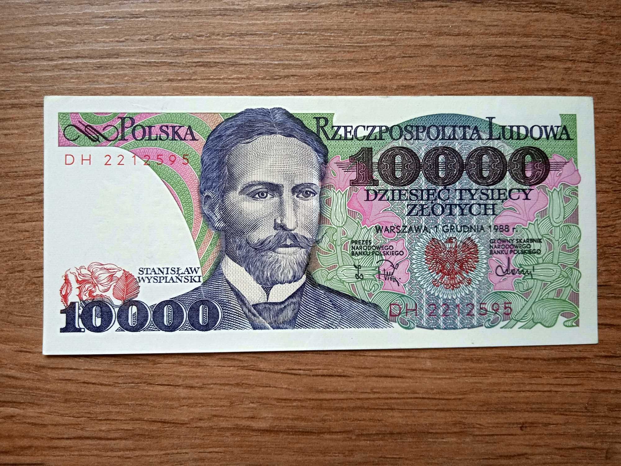 10000 zł 1988 - DH -  st. UNC-