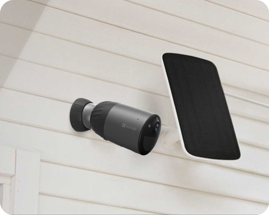 Câmara EZVIZ ‼️WiFi ‼️4MP ‼️ Bateria ‼️ Painel Solar ‼️ MMC 32GB