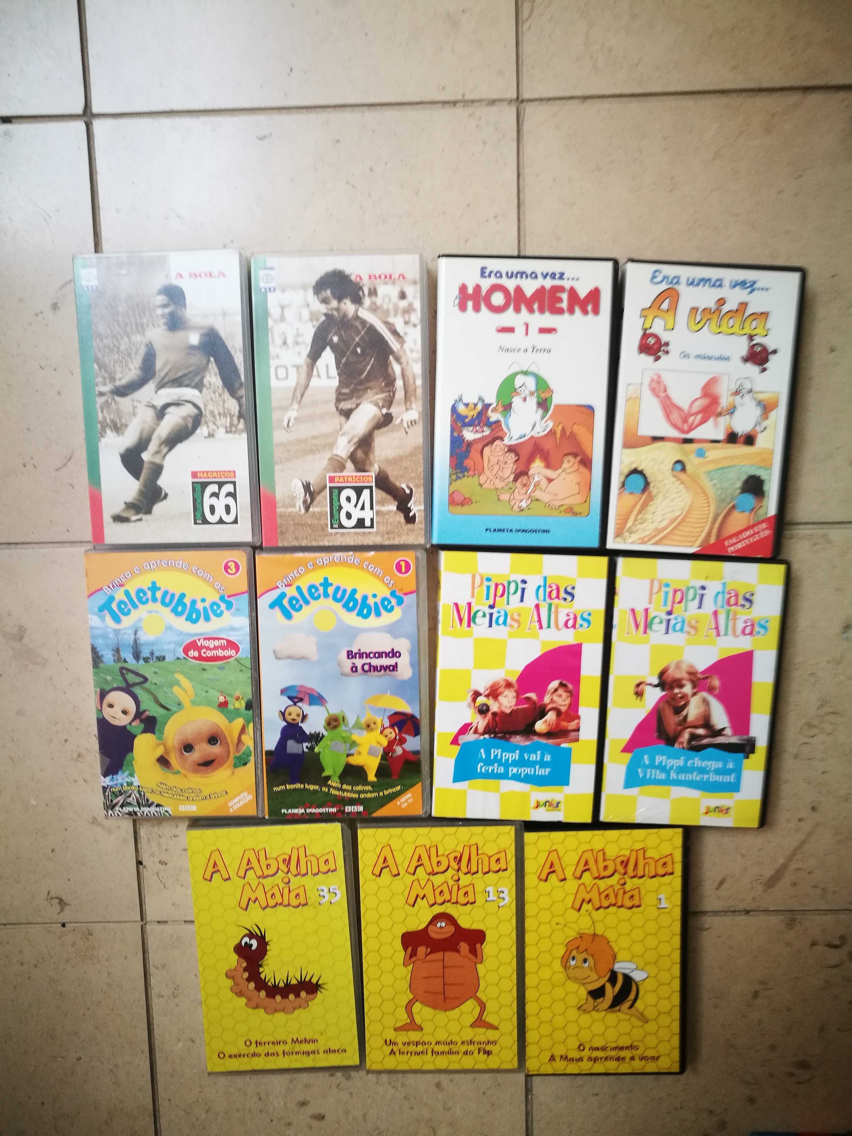 Cassetes VHS várias (vende-se separadamente)