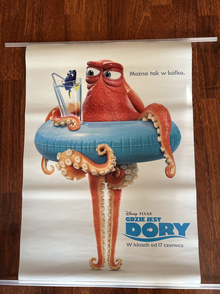 Plakat kinowy Gdzie jest Dory