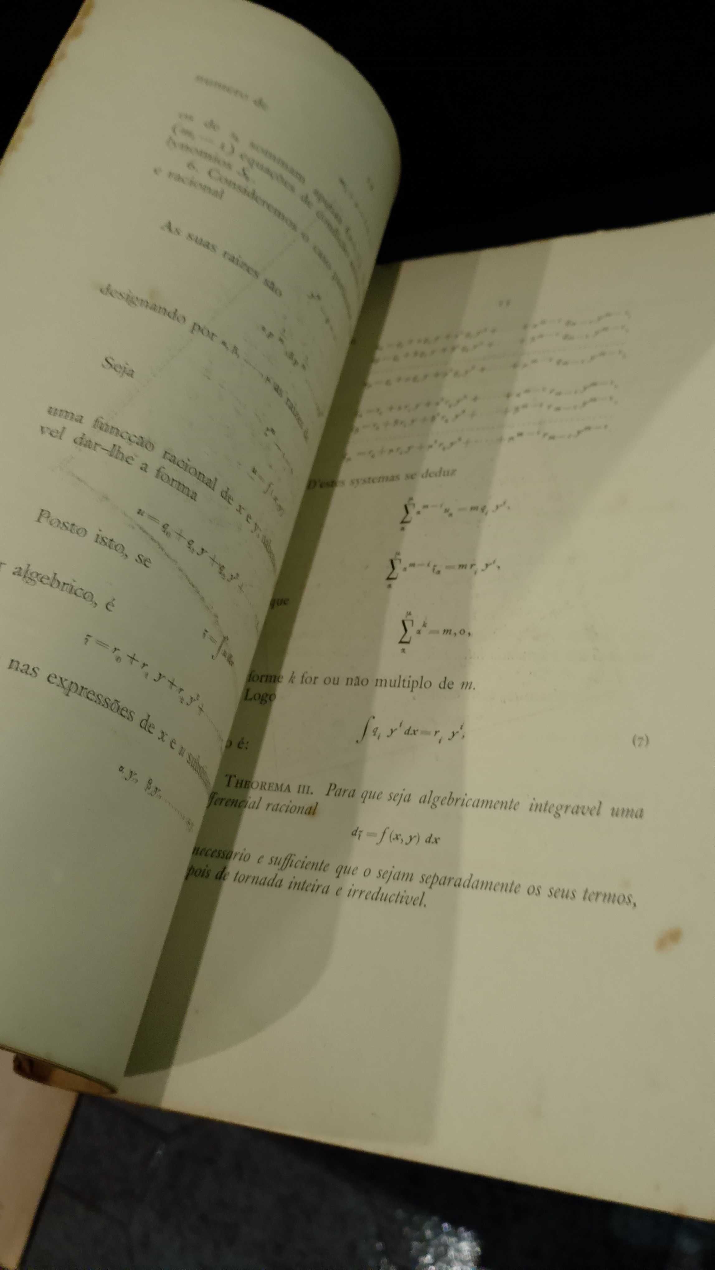 Integração das Differenciaes Algebricas - Duarte Leite P. S. (1886)