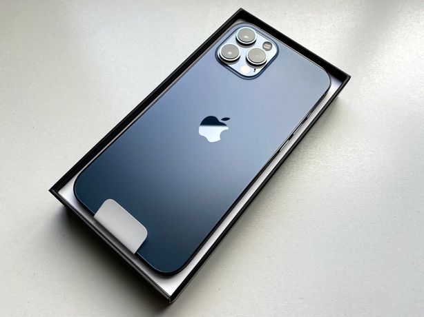 Iphone 12 Pro Max 128gb Blue (irrepreensível) + Capas Apple