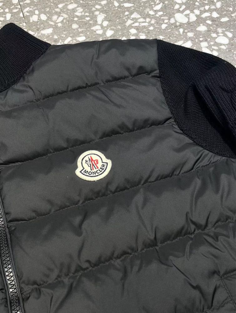 Moncler Cardigan Casaco zipper