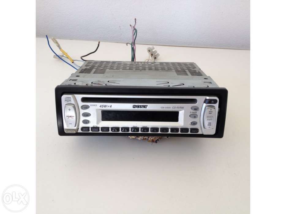 Rádio sony auto - com leitor de cd