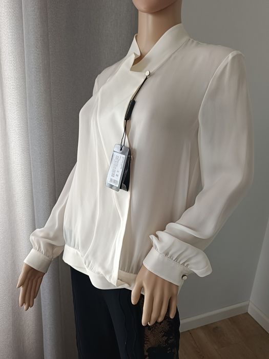 Emporio Armani - bluzka wizytowa,  jedwabna