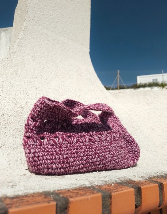 Mala mesclado crochet