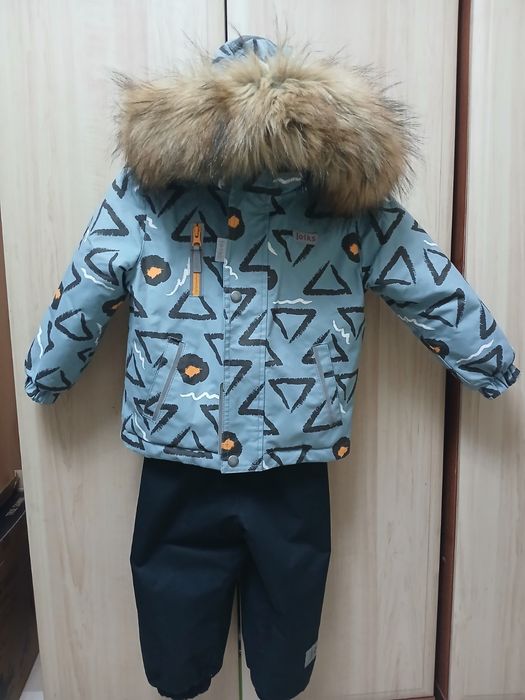 Зимовий комбінезон joiks 86 р комплект штани + куртка
