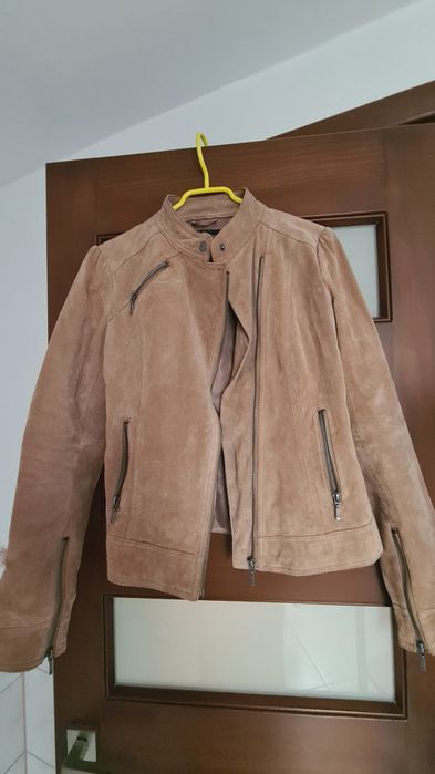 Zamszowa kurtka rozm 36 Mohito