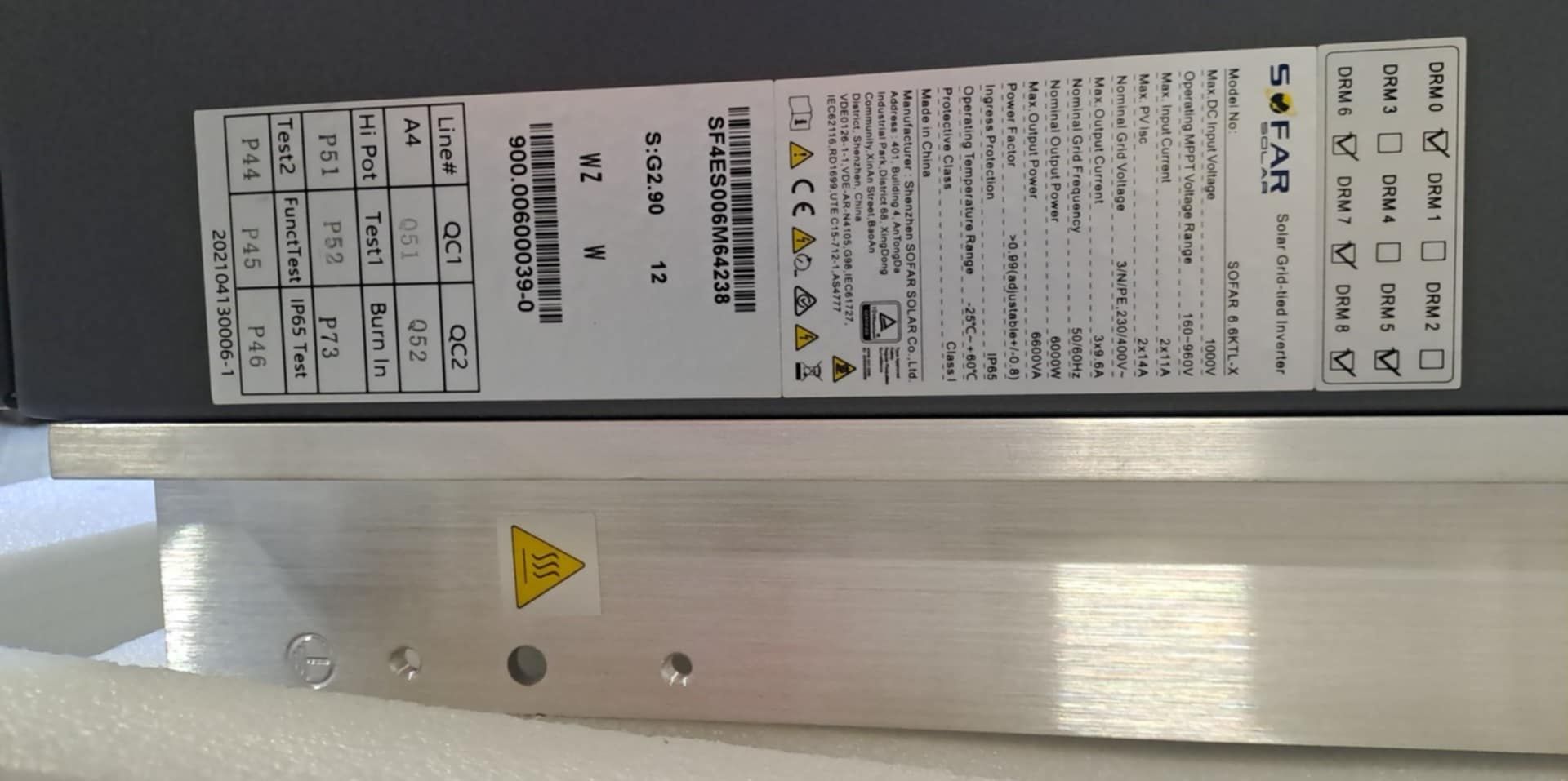 Falownik Inwerter Sofar 6,6 KTL-X