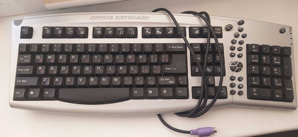 мультимедийная клавиатура EZ-3000 PS/2 и мышка  PS/2 MT