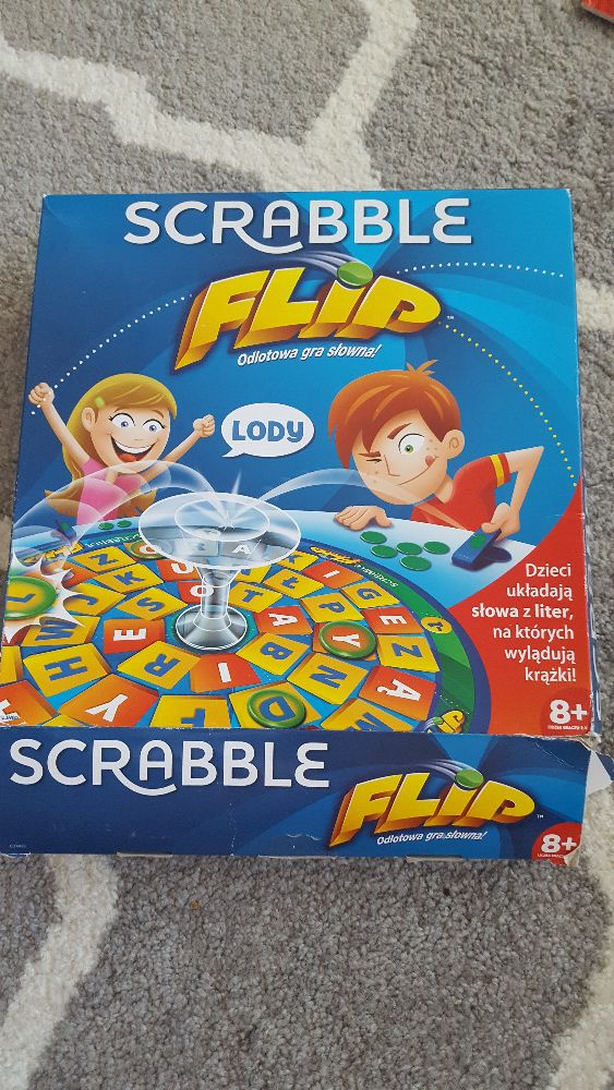 Mattel, Scrabble Flip, gra towarzyska