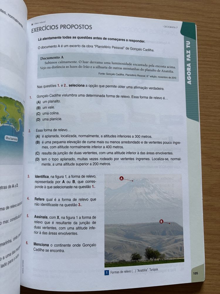 Preparar os testes 7 geografia