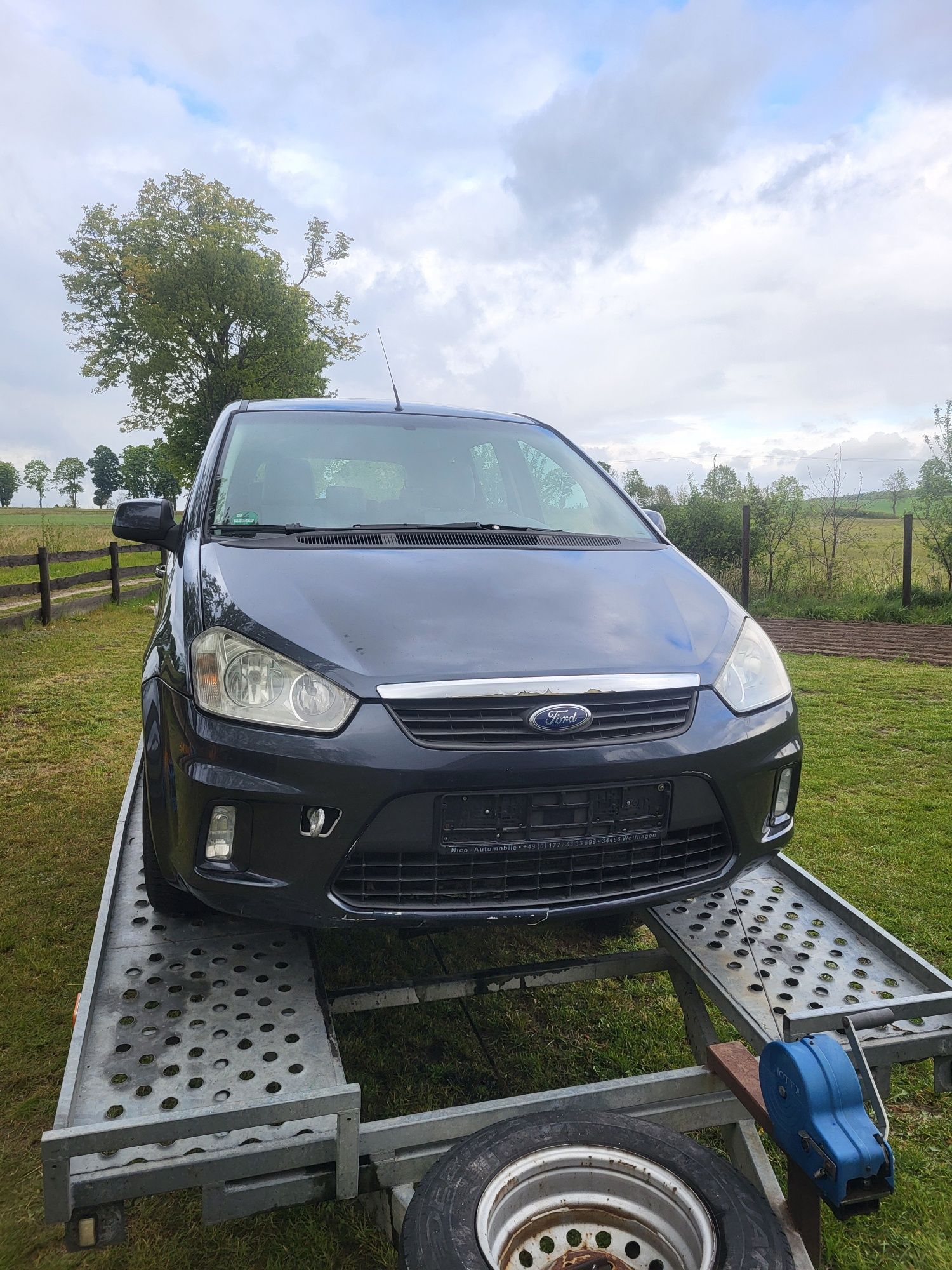 Ford C-Max 1,6TdCi 90ps 2010 Uszkodzony Silnik