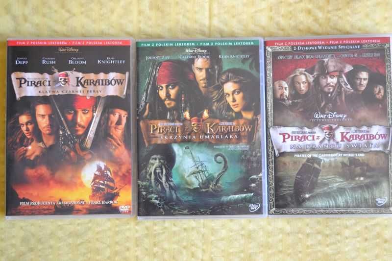 Piraci z Karaibów  3 filmy z polskim lektorem