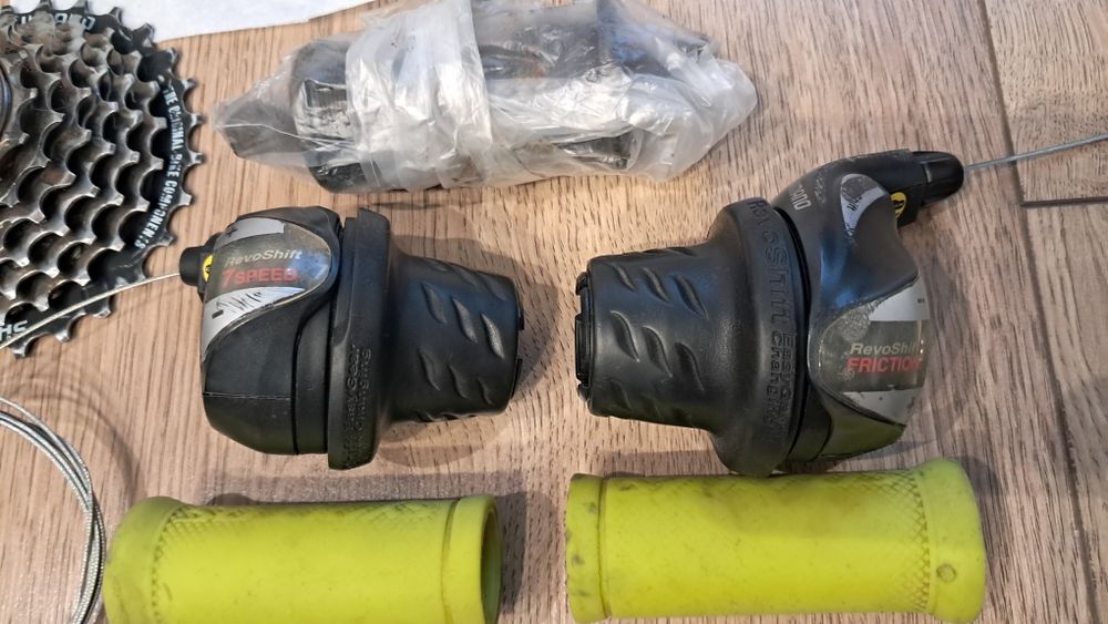 Naped rowerowy 3x7 do rowerka 20 lub 24 cale gripshift
