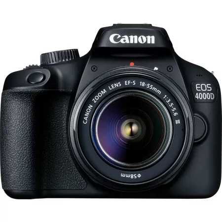 Canon EOS 4000D Black + 18-55mm