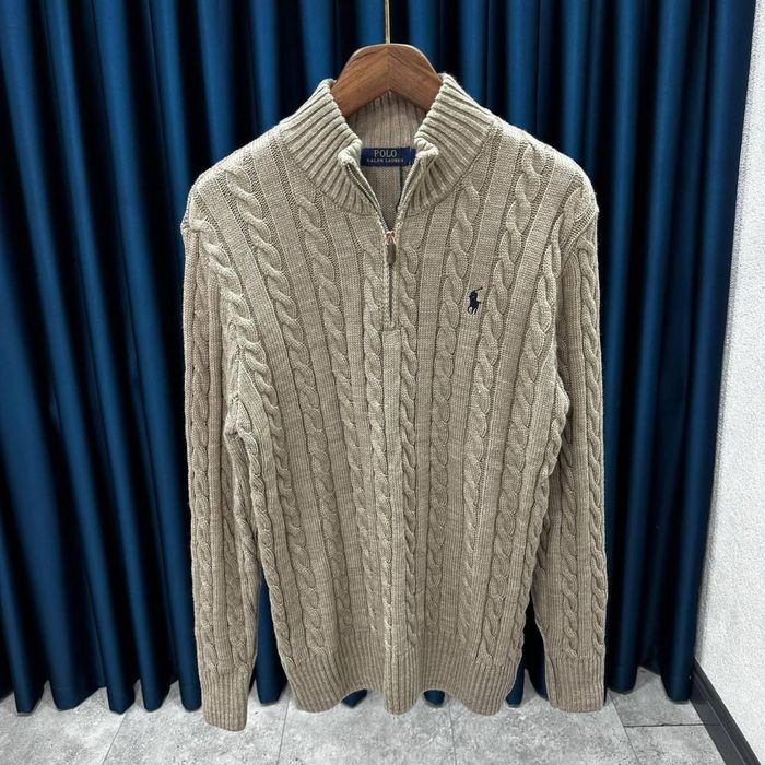 Светр півзамок Polo Ralph Lauren чоловічий светр 1/3 поло ральф лаурен