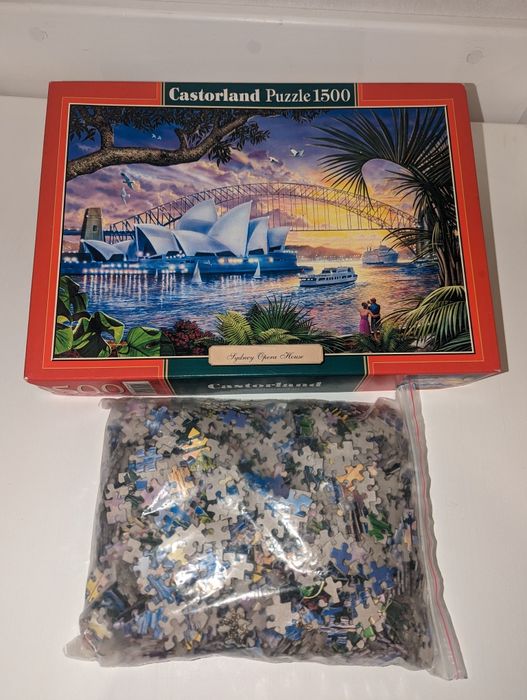 Пазли дитячі на 60 та 1500 штук Сідней Casstorland доміно розвивалки