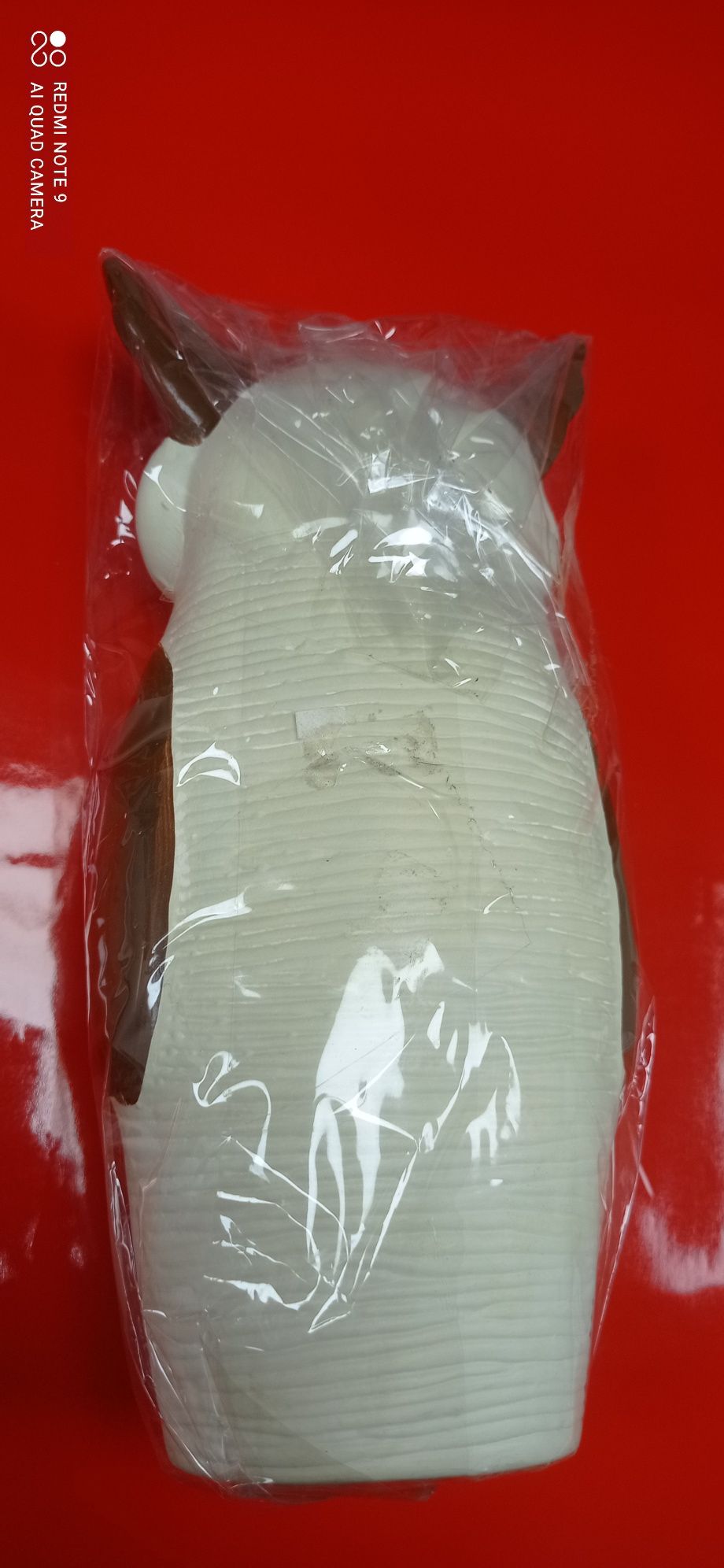 Sowa figurka ceramiczna