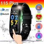 Smartwatch M115 inteligentna opaska pomiar ciśnienia puls sen kroki