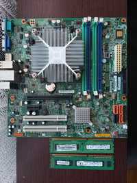 Материнська плата Lenovo 2nd lvl intct:e1 + процесор і5-660 + пам'ять