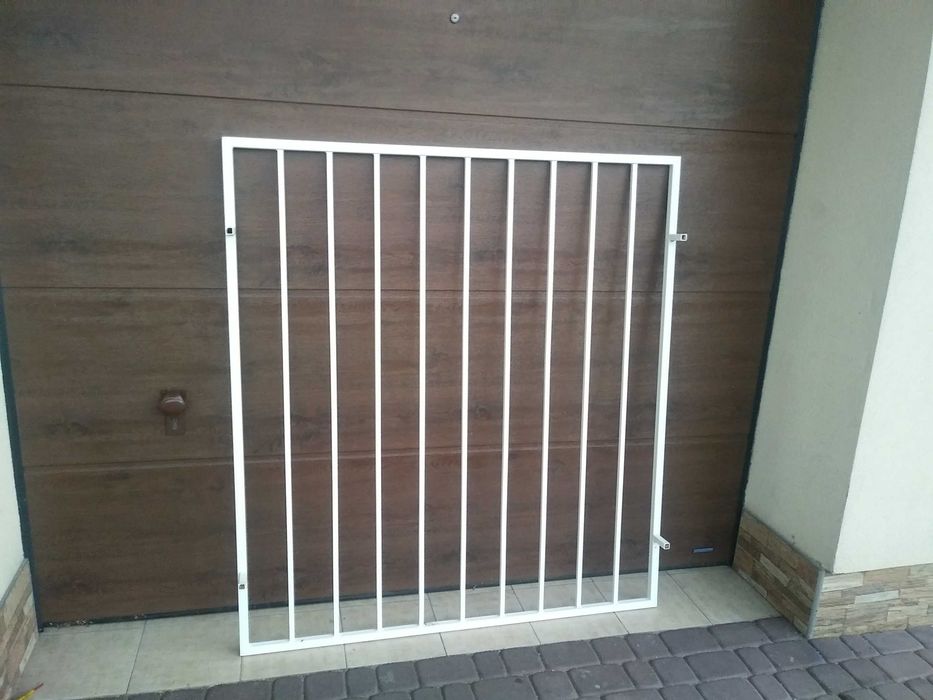 monia kraty krata kratka metalowa malowana na biało