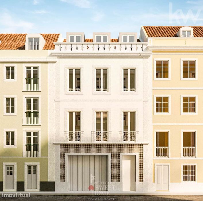 Lisboa, Campo de Ourique - Imóvel c/ projeto aprovado, para Moradia T5