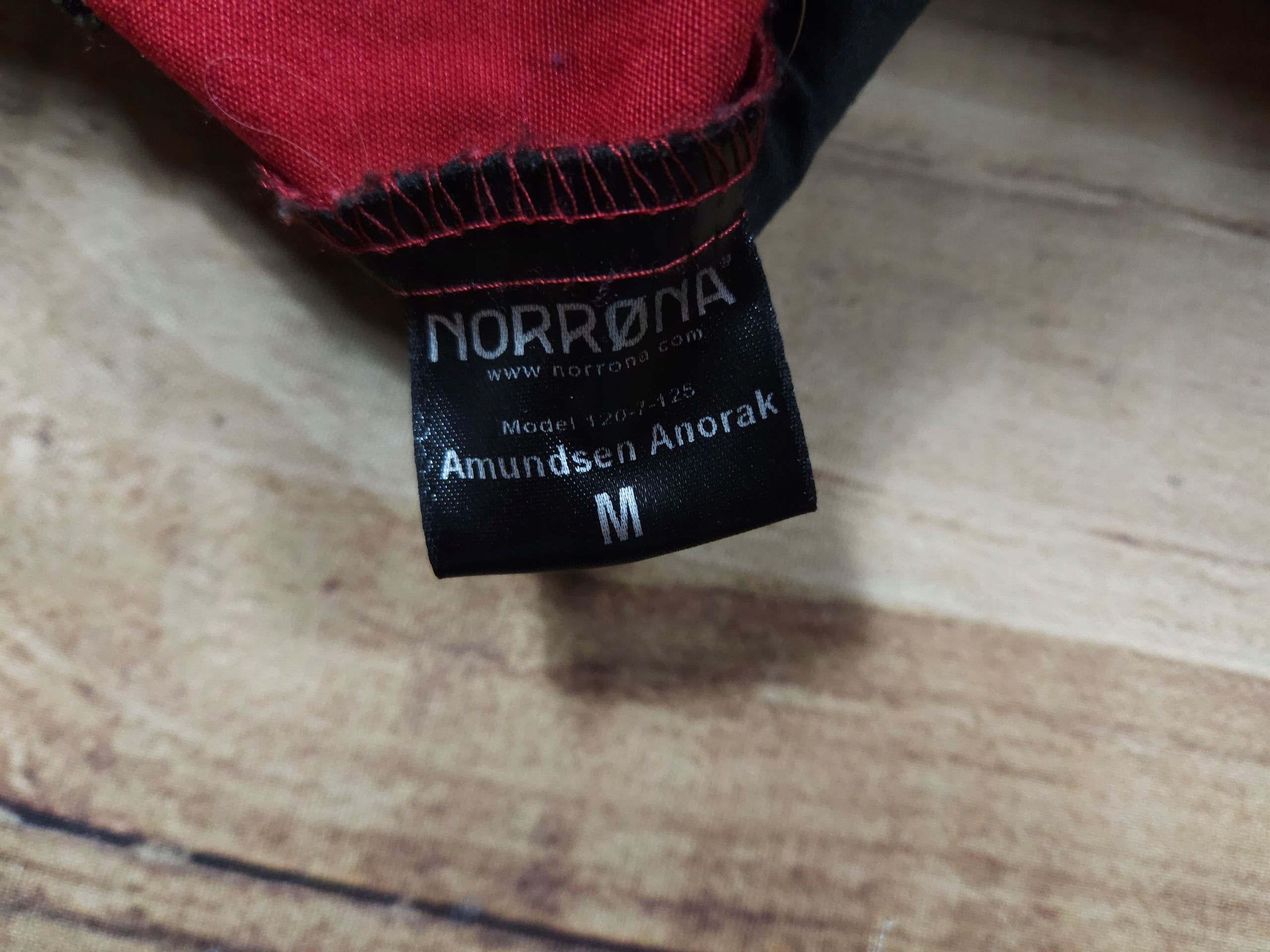 NORRONA Amundsen Kurtka Anorak Męska Logowana r. M (L)